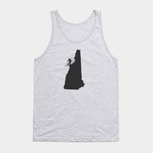 Ski New Hampshire Granite State Skier Tank Top